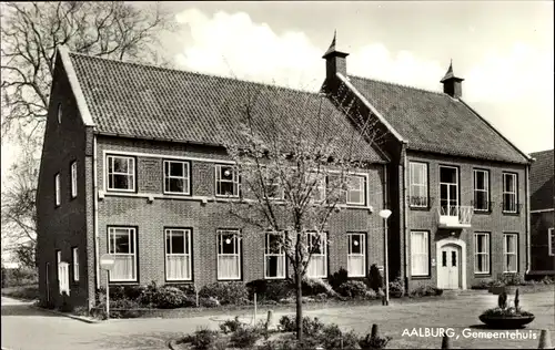 Ak Aalburg Nordbrabant, Gemeindehaus