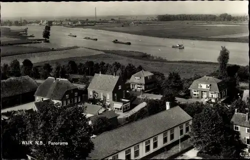 Ak Wijk Nordbrabant, Panorama, Vogelschau