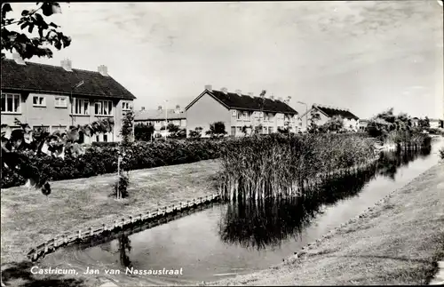 Ak Castricum Nordholland Niederlande, Jan van Nassaustraat