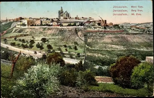 Ak Jerusalem Israel, Berg Zion