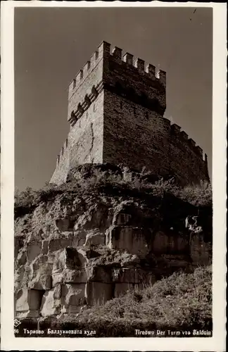 Ak Tirnovo Weliko Tarnowo Bulgarien, Turm von Baldwin