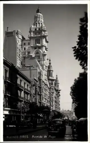 Ak Buenos Aires Argentinien, Avenida de Mayo