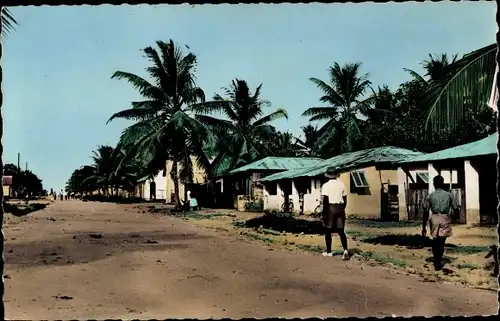 Ak Pointe Noire Republik Kongo, Afrikanisches Dorf