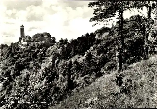 Ak Jena in Thüringen, Blick zum Fuchsturm