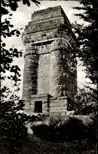 Ak Itzehoe in Schleswig Holstein, Blick auf den Bismarckturm