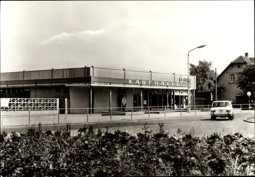 Ak Ronneburg in Thüringen, Kaufhalle in der Zeitzer Straße