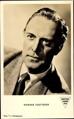 Ak Schauspieler Werner Fuetterer, Portrait