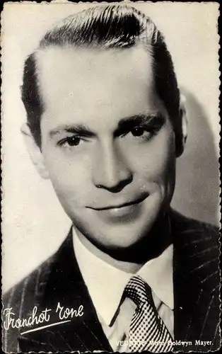 Ak Schauspieler Franchot Tone, Portrait