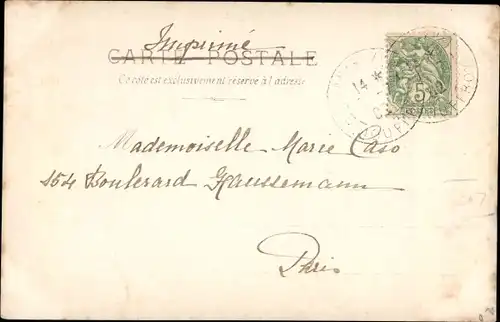 Zeitungs Ak Le cri de Paris