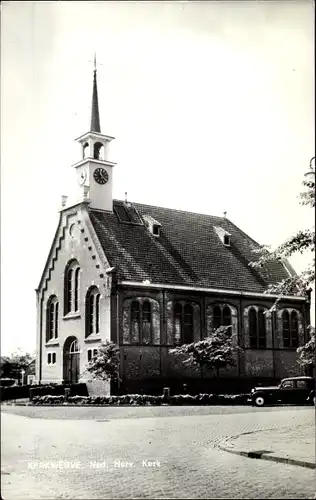 Ak Kerkwerve Schouwen Duiveland Zeeland, N. H. Kirche