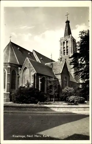 Ak Kloetinge Goes Zeeland, N. H. Kirche
