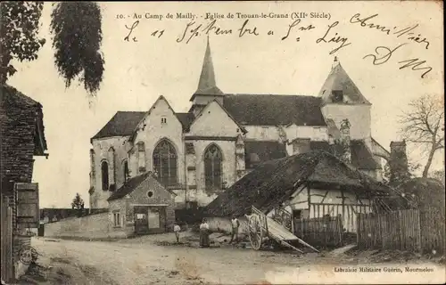 Ak Trouan-le-Grand Aube, Kirche