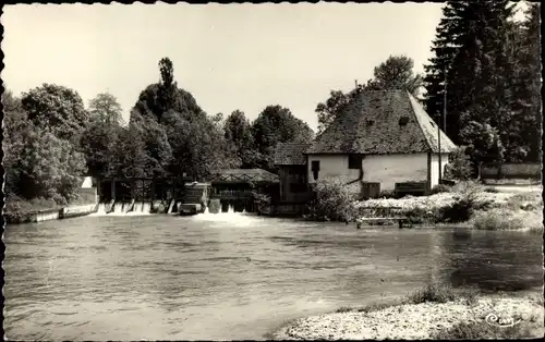 Ak Plancy l’Abbaye Aube, Alte Mühle