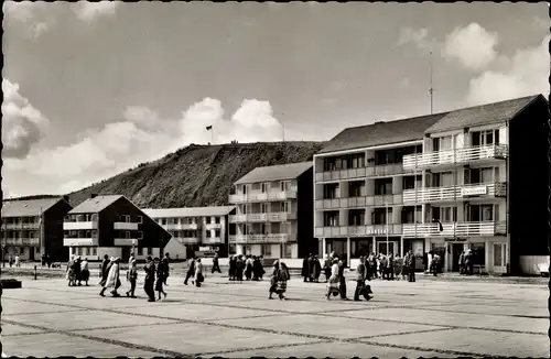 Ak Nordseeinsel Helgoland, Südstrand, Ankunft