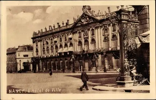 Ak Nancy Meurthe et Moselle, Rathaus