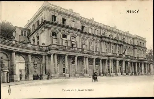Ak Nancy Meurthe et Moselle, Regierungspalast