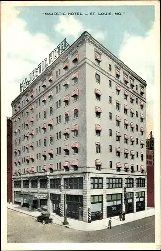 Ak St. Louis Missouri, Majestic Hotel