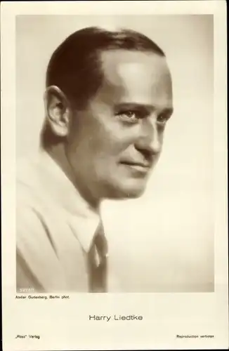 Ak Schauspieler Harry Liedtke, Portrait