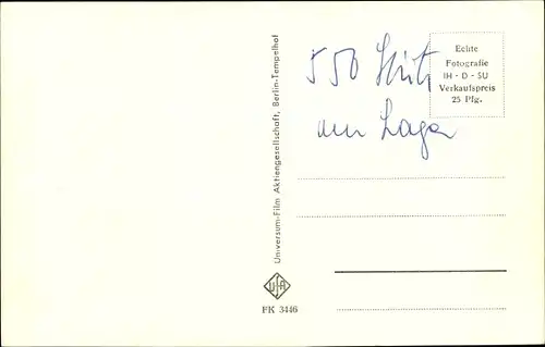 Ak Schauspielerin Elma Karlowa, Portrait, Autogramm