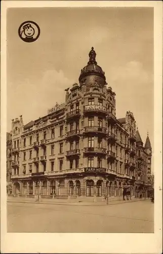 Ak Koblenz in Rheinland Pfalz, Park Hotel, Außenansicht