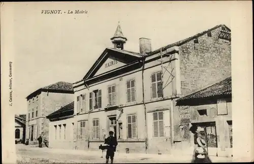 Ak Vignot Meuse, Der Markt