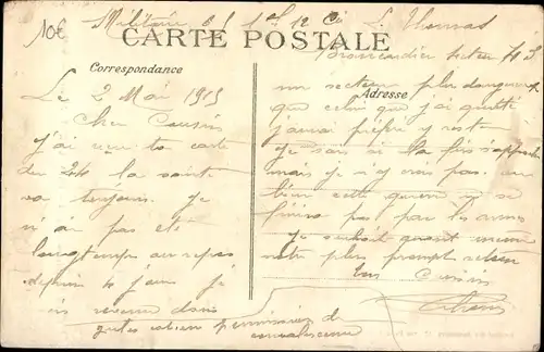 Ak Triaucourt Maas, Rathaus