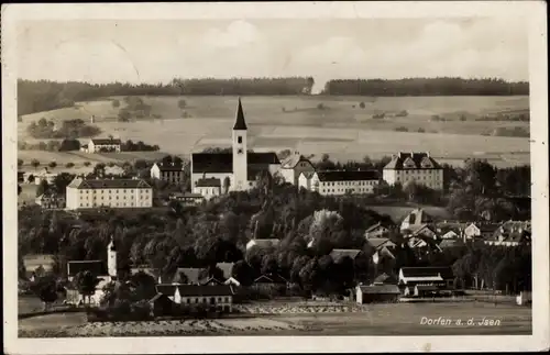 Ak Dorfen in Oberbayern, Panorama