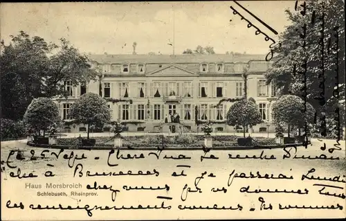 Ak Schlebusch Leverkusen im Rheinland, Haus Morsbroich