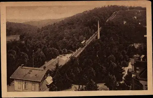 Ak Wiesbaden in Hessen, Nerobergbahn, Neroberg