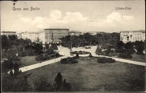 Ak Berlin Tiergarten, Lützow-Platz