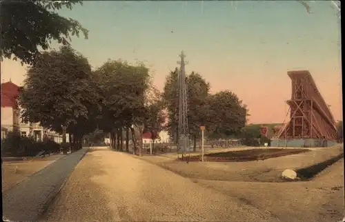 Ak Bad Rothenfelde am Teutoburger Wald, Straßenansicht, Saline