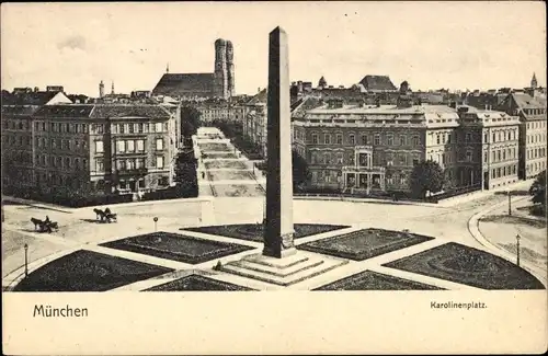 Ak München, Karolinenplatz