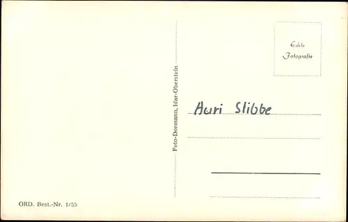 Ak Idar Oberstein an der Nahe, Weiherschleife