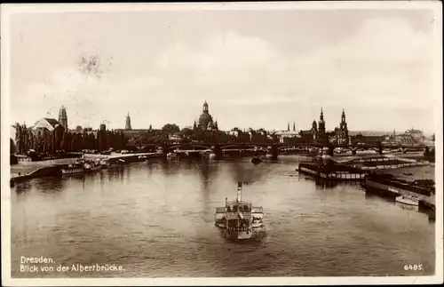 Ak Dresden Altstadt, Stadtansicht