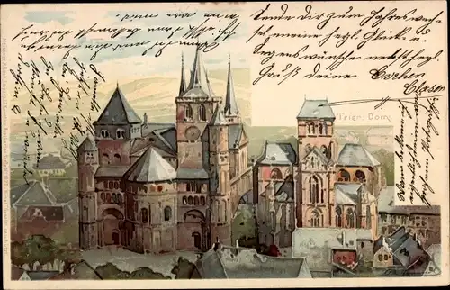 Künstler Litho Hammel, Otto, Trier in Rheinland Pfalz, Dom