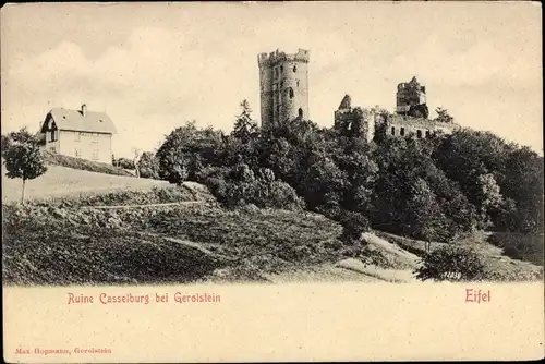 Ak Pelm in der Eifel, Ruine Kasselburg