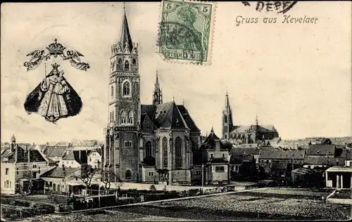 Ak Kevelaer am Niederrhein, Kirche, Gnadenbild