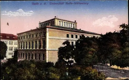 Ak Halle an der Saale, Universität Halle-Wittenberg