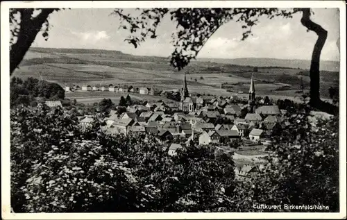 Ak Birkenfeld an der Nahe, Panorama, Kirche