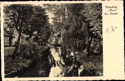 Ak Rotenburg an der Wümme, Am Wasser