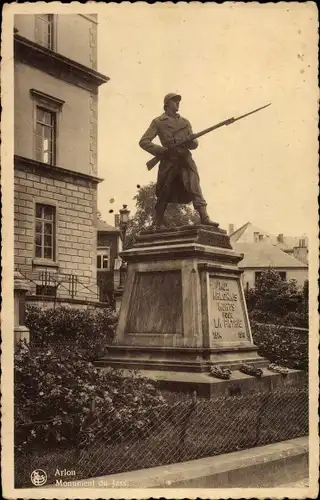 Ak Arlon Aarlen Wallonien Luxemburg, Denkmal