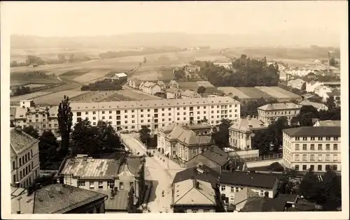 Ak Dvůr Králové nad Labem Königinhof Region Königgrätz, Totalansicht