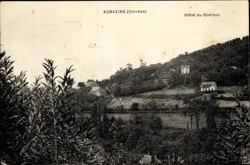 Ak Aubazines Correze, Hotel du Coiroux