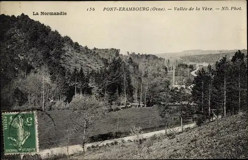 Ak Pont Erambourg Orne, Vallée de la Vère