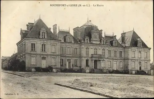 Ak Rochefort sur Loire Maine et Loire, Rathaus