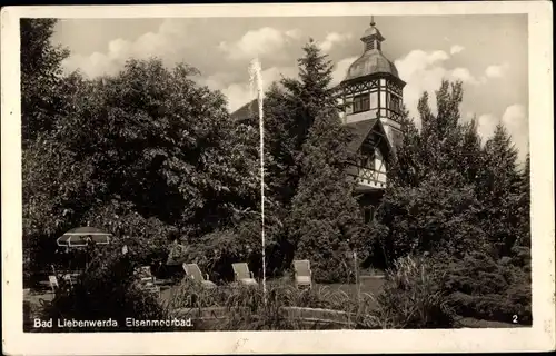 Ak Bad Liebenwerda in Brandenburg, Eisenmoorbad