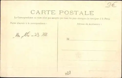 Ak La Chapelle Maine et Loire ?, Cyclone du 9 Aout 1905, L'Eglise