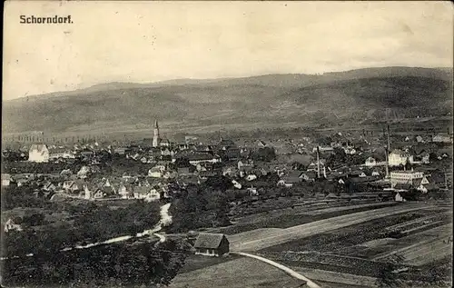 Ak Schorndorf in Württemberg, Gesamtansicht
