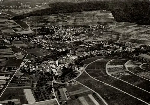 Ak Pfaffenweiler im Breisgau, Fliegeraufnahme