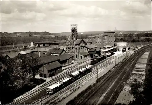Ak Bad Friedrichshall in Württemberg, Staatliche Saline, Schacht König Wilhelm II.